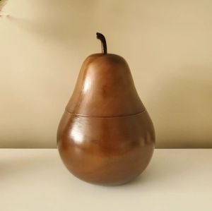 Wooden pear
